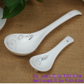 Hot sell ceramic personalized big spoon with printing